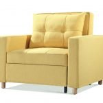 Single Seat Sofa Cum Bed Square Arm#SCB13