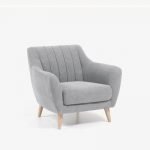 Light grey Obo arm Sofa Chair #SSBC49